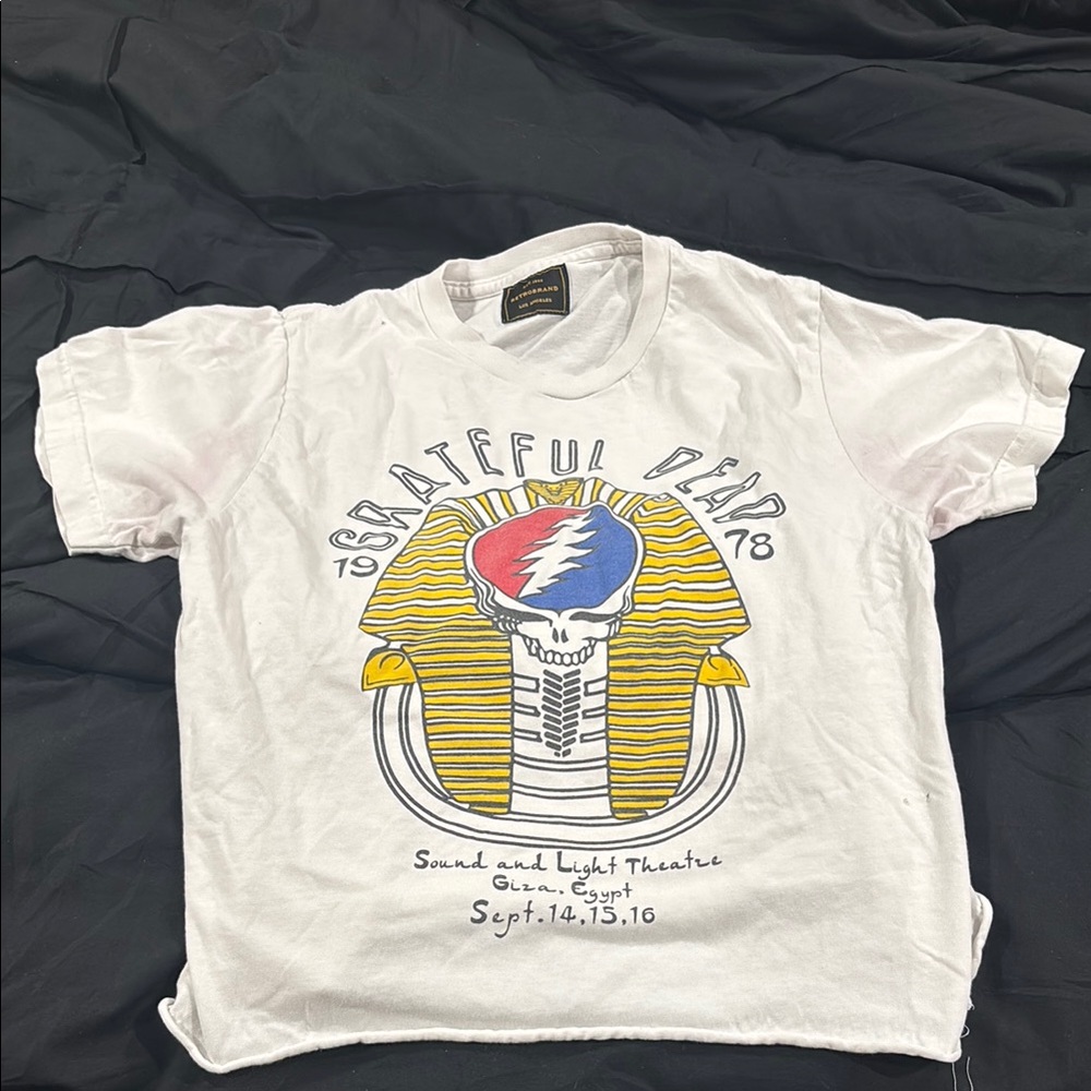 White Grateful Dead Graphic Tee